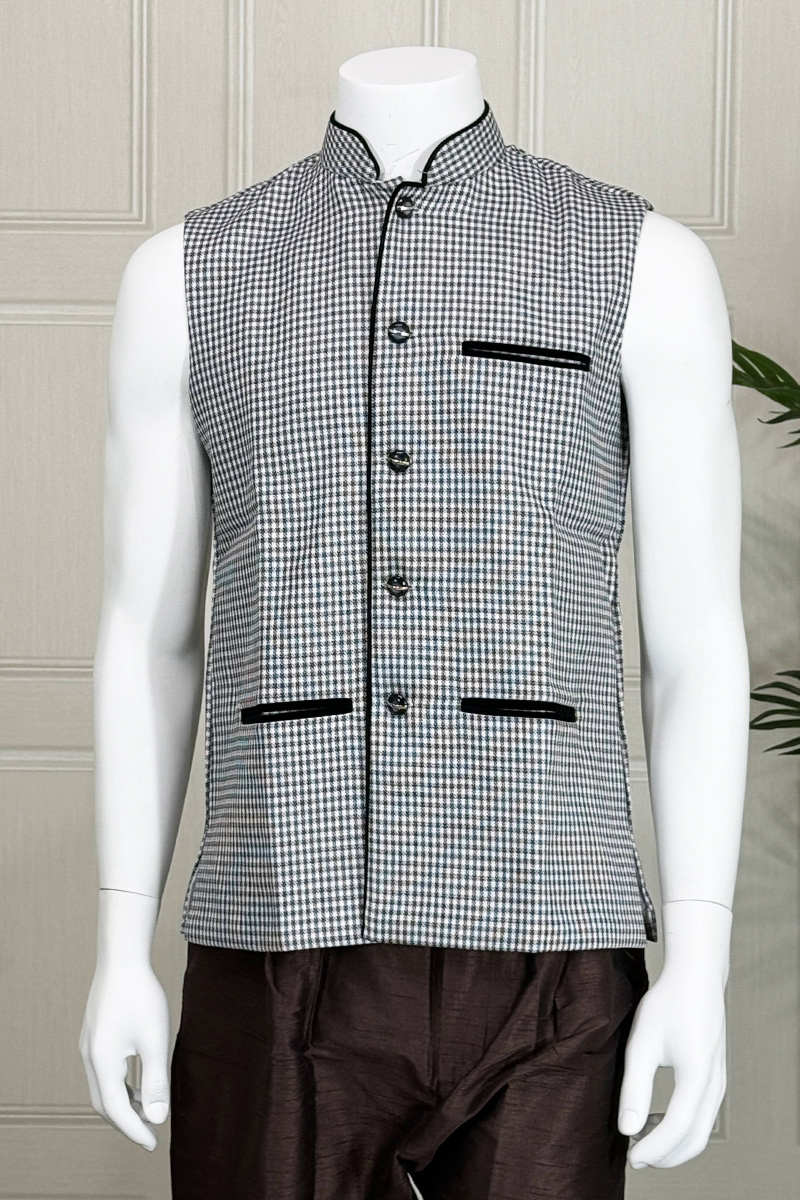 Black & White Vest