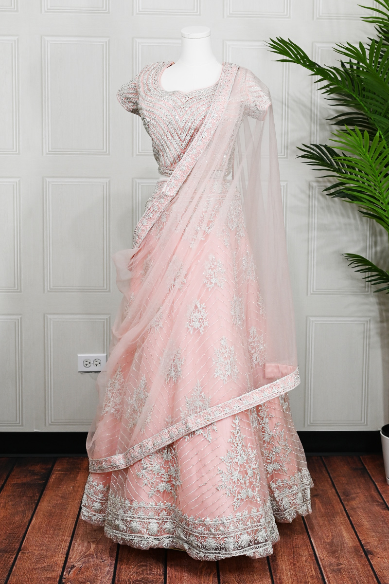Pastel Pink Lehenga Choli
