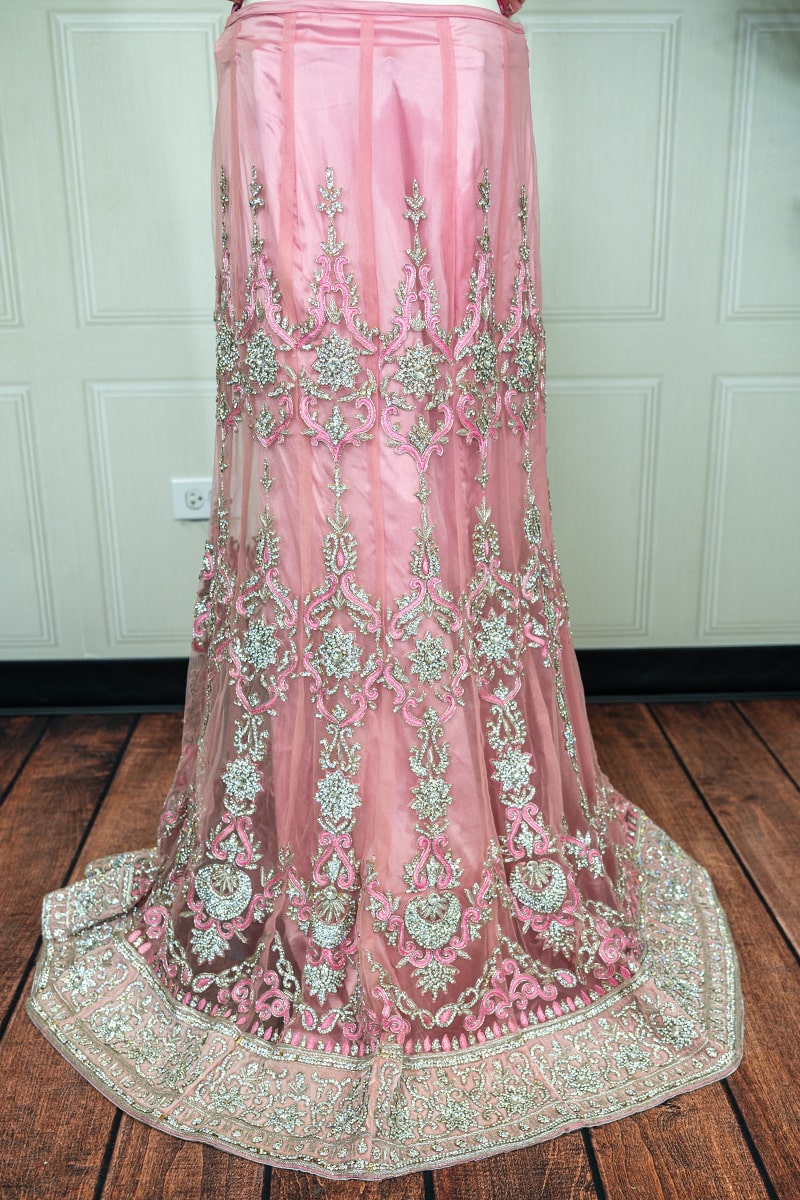 Blush Pink Lehenga Choli - Image 3