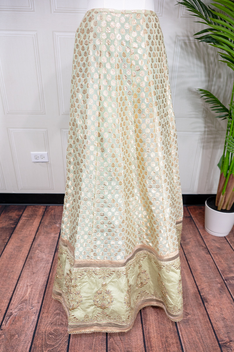 Sage Green Lehenga Choli - Image 2