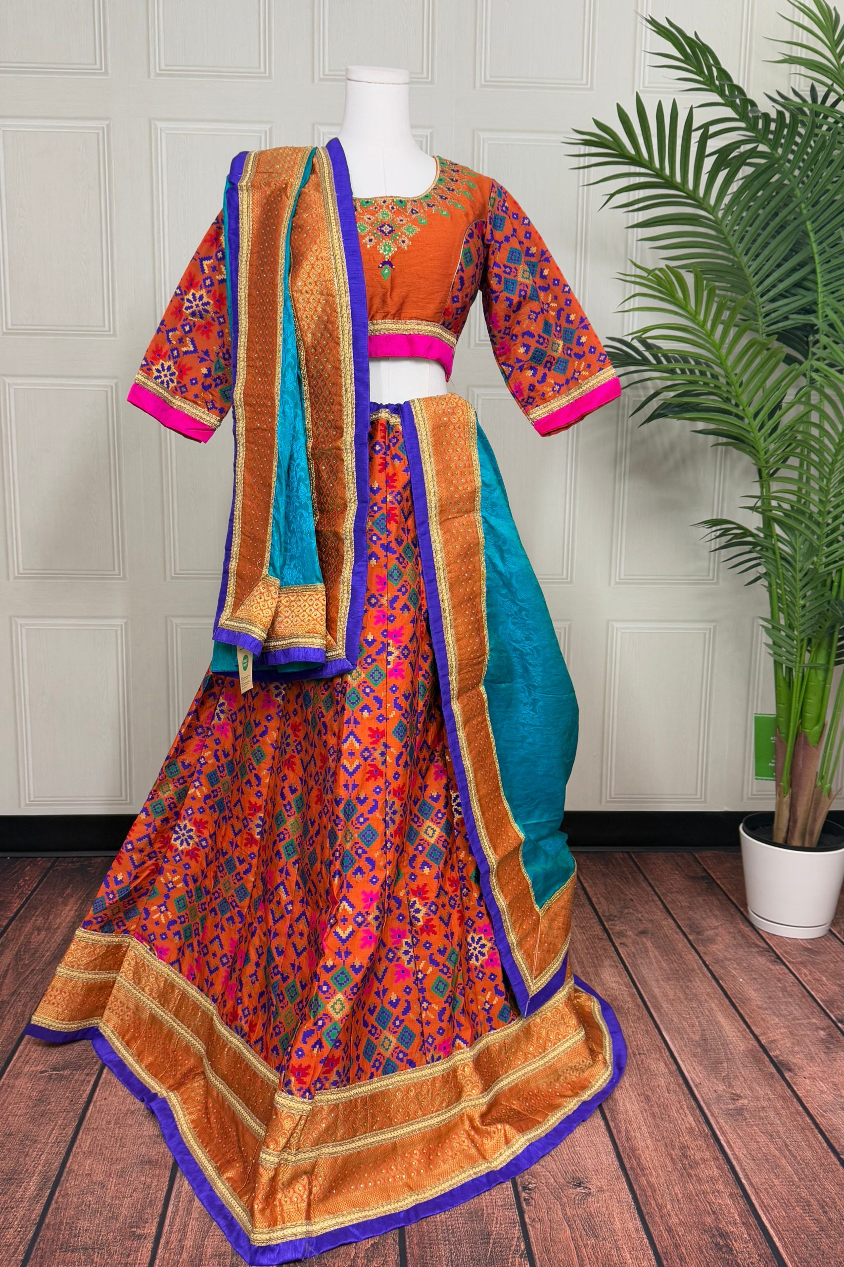 Patola Print Chaniya Choli